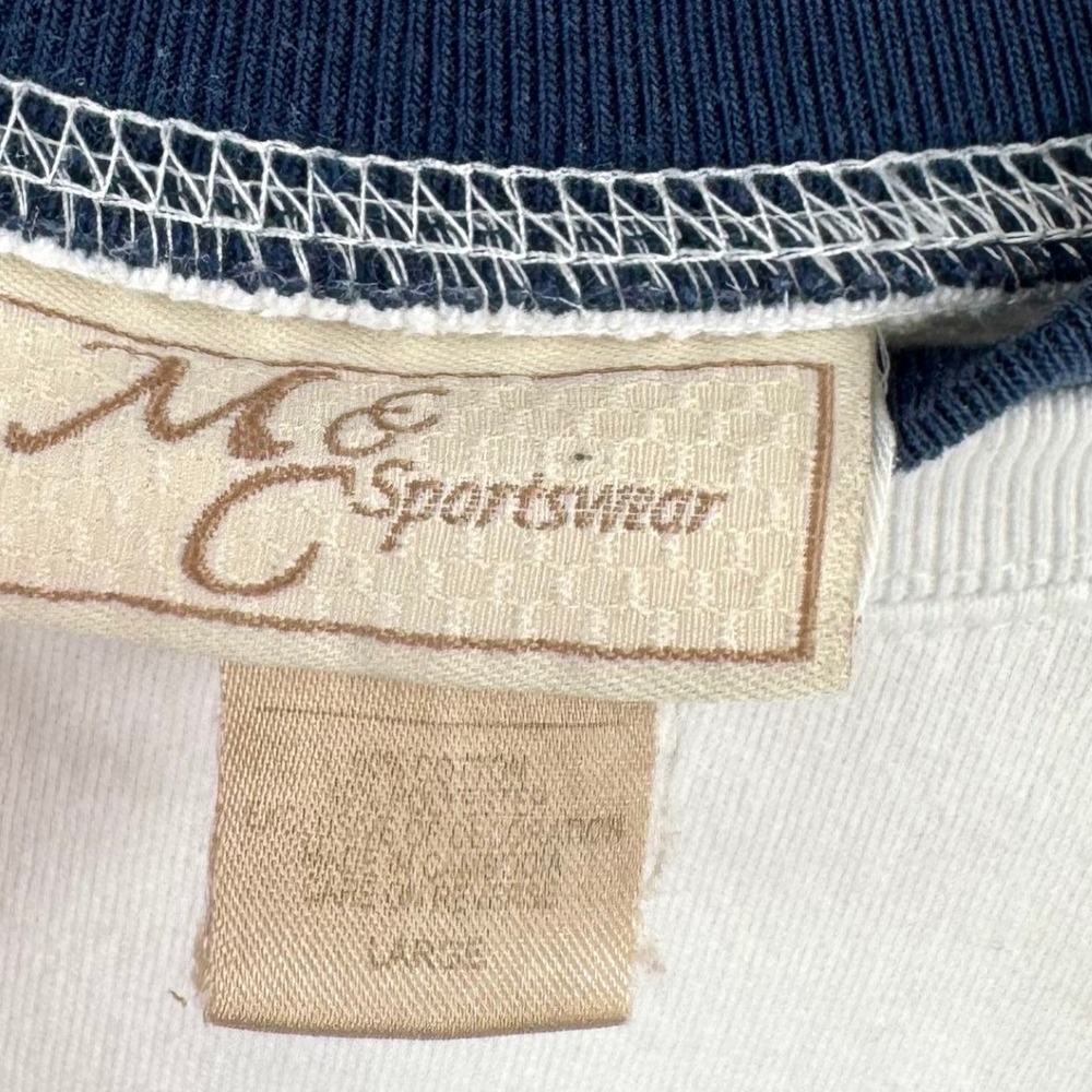 M&C Sportswear My Grandkids Are Wrapped in Love Bear‎ Sweatshirt White Large - Picture 13 of 14